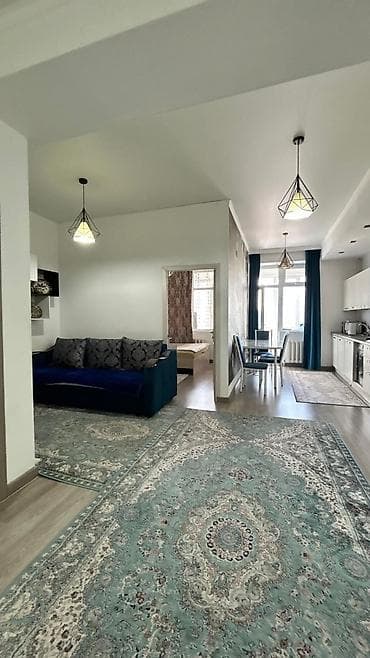 central park: 2 комнаты, 60 м², Индивидуалка, 9 этаж, Евроремонт — 10