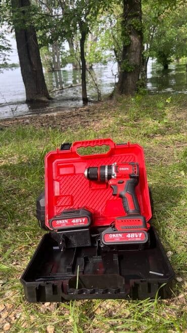 Генераторы: Кен шуруповёрт Оригинал 💯% Кейс 2 батарейки зарядка цена 2500сом — 3