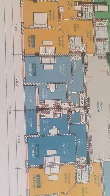 Новостройки от застройщика: Строится, 1 комната, 45 м² — 3