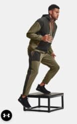 оборудование для нижнего белья: Мужской спортивный костюм, 2XL, Under Armour, Новый, цвет - Зеленый — 3