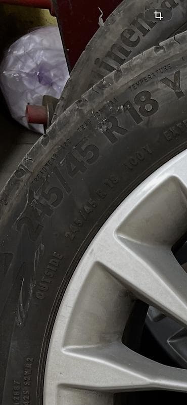 r 21: Колеса в сборе 245 / 45 / R 18, Лето, Комплект, Легковые, Литые, отверстий - 5 — 1