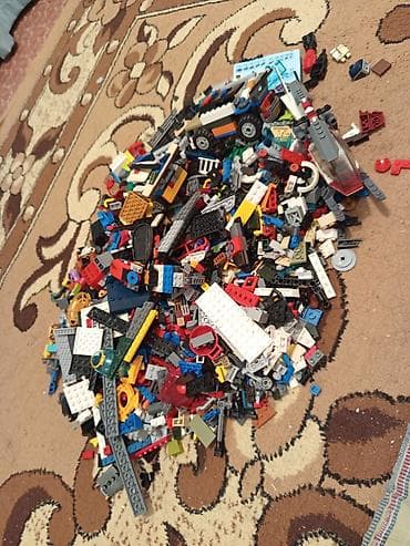 фанта крышка: Сборная россыпь деталей LEGO (микс) - Большая порция оригинальных — 2