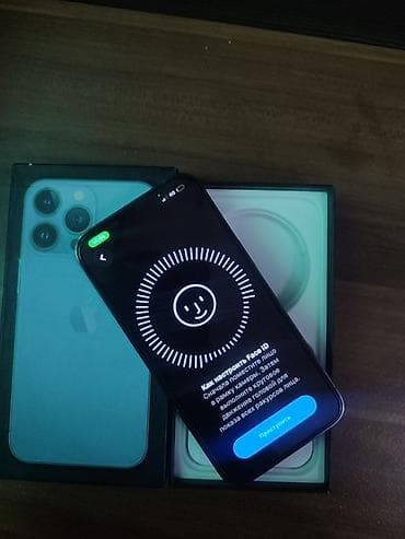 redmi note pro: IPhone 13 Pro, Б/у, 128 ГБ, Sierra Blue, Зарядное устройство, Защитное стекло, Чехол, 72 % — 3