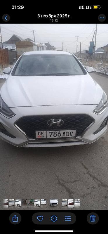 мятина: Hyundai Sonata: 2019 г., 2 л, Автомат, Газ, Седан — 3