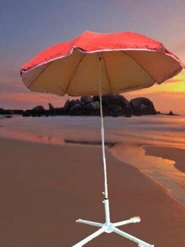 зонтик для торговли: Зонт пляжный надувные нарукавники для купания для бассейна ласты — 1