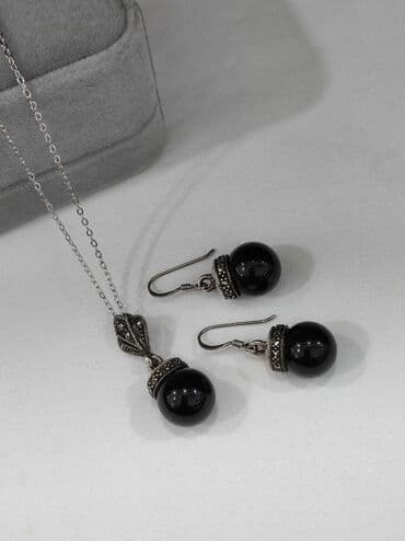 свадебные наборы ручной: Набор украшений, Проба 925, Женские, Новый — 5