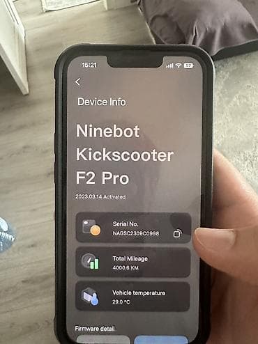 крыло самокат: Электросамокат, Ninebot, Б/у — 5