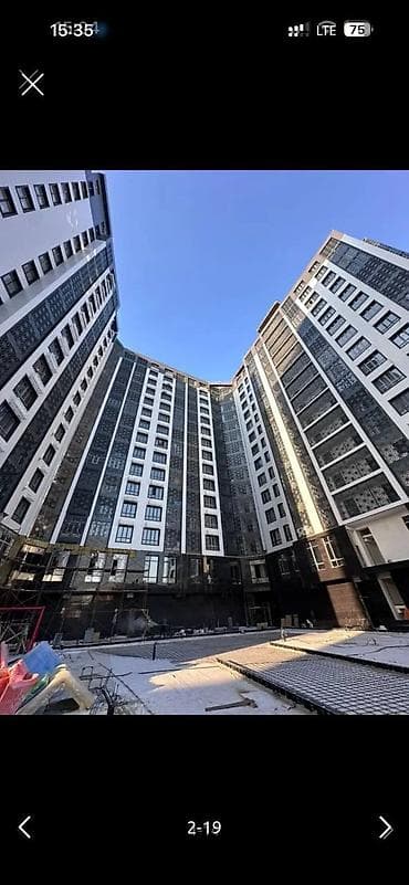 Квартиры: 2 комнаты, 89 м², Элитка, 12 этаж, Готовая ПСО (под самоотделку) — 1