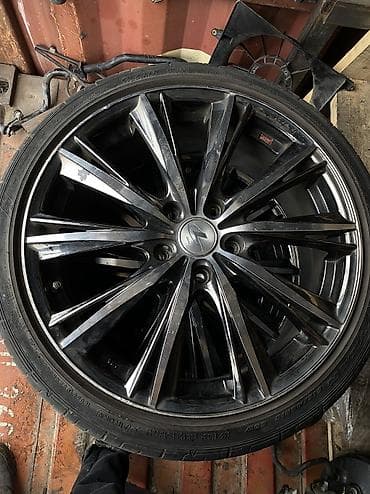 4100 r16: Колеса в сборе 215 / 45 / R 17, Лето, Б/у, Комплект, Легковые, Литые, отверстий - 5 — 1