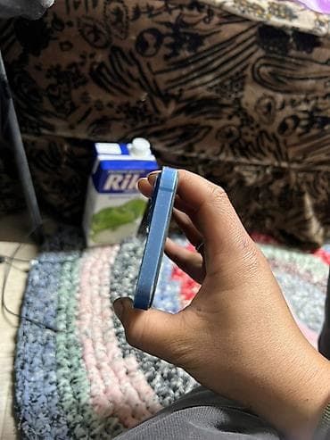 Мобильные телефоны и аксессуары: IPhone 13 mini, Б/у, 128 ГБ, Синий, Чехол, 74 % — 4