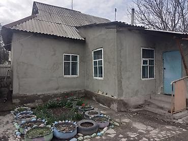 Жилой дом с хозяйственным двором - Одноэтажный дом с чердаком, фасад