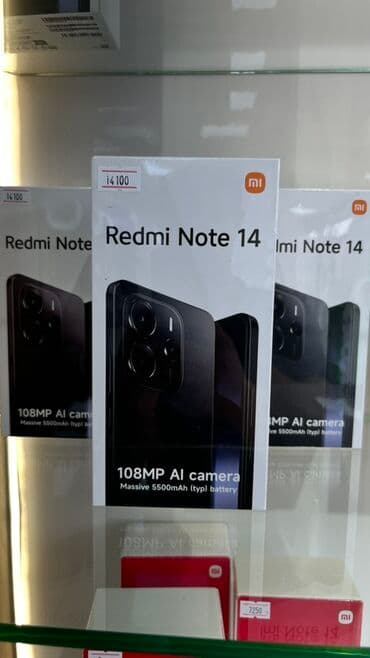 смартфоны 2 гб: Redmi, Redmi 13, Жаңы, 128 ГБ, түсү - Кара, Бөлүп төлөө менен, 2 SIM — 4