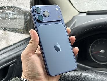aifon se: IPhone 17 Pro Max, Новый, 1 ТБ, Синий, 100 % — 1