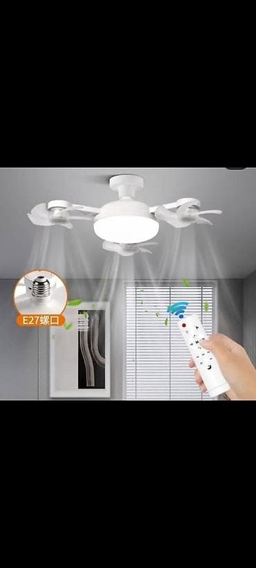 Потолочный светильник с вентилятором Drone Fan Light -
