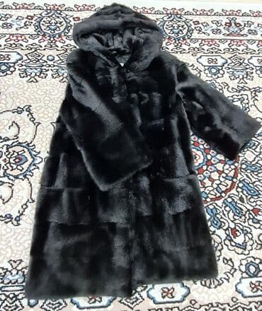 скупка шуба: Натуpальная норковая шуба с капюшoном!🔥 Шуба в идеальном состоянии,бeз — 1