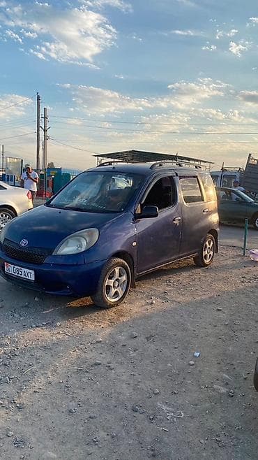 toyota vitz rs: Toyota Yaris Verso: 2000 г., 1.3 л, Механика, Бензин, Минивэн — 1