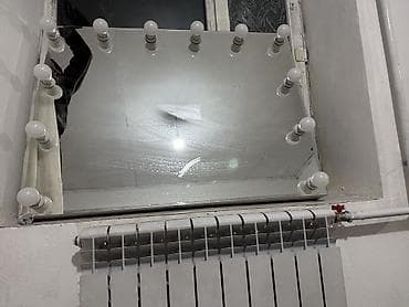 Продается зеркало 🪞 Лампочки рабочие Можно повесить или прикрепить к