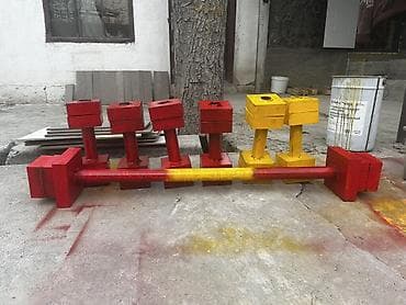 штанги гонтели: 1 штук гантели 3000 сом 12кг Штанга 10.000 сом 25 кг Самодельный набор — 2