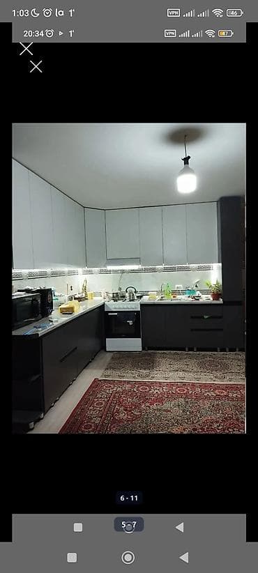 osh flat: 3 комнаты, 80 м², Карагачевая роща 1 этаж, Свежий ремонт — 2