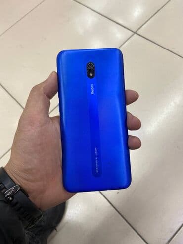 калонки сони: Redmi, Redmi 8A, Б/у, 32 ГБ, цвет - Синий, 2 SIM — 2