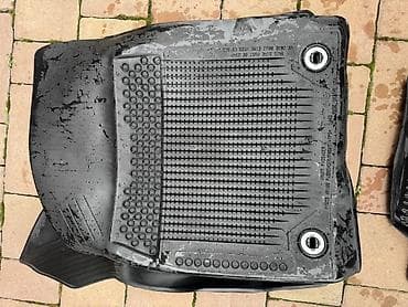 Родные Резиновые Полики Для салона Lexus, цвет - Черный, Самовывоз — 7