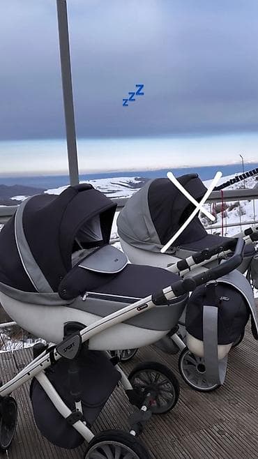 коляска anex cross: Anex Sport Детская коляска 2-в-1 (люлька + прогулочный блок) - — 2