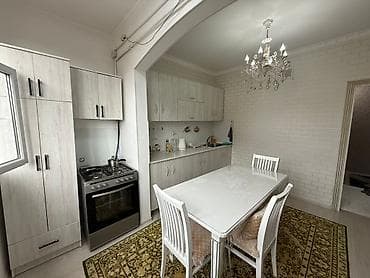 Квартиры: 2 комнаты, 66 м², 106 серия, Кок-Жар ж/м 106 серия, 2 этаж, Евроремонт — 3