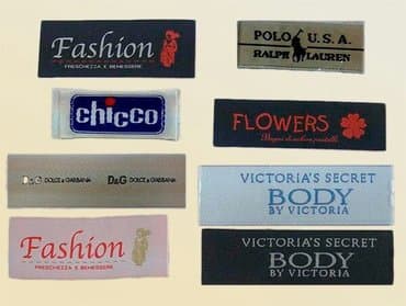 Этикетки, лейблы, бирки, вшивные этикетки для одежды, пакеты на заказ at lalafo.kg Этикетки, лейблы, бирки, вшивные этикетки для одежды, пакеты на заказ