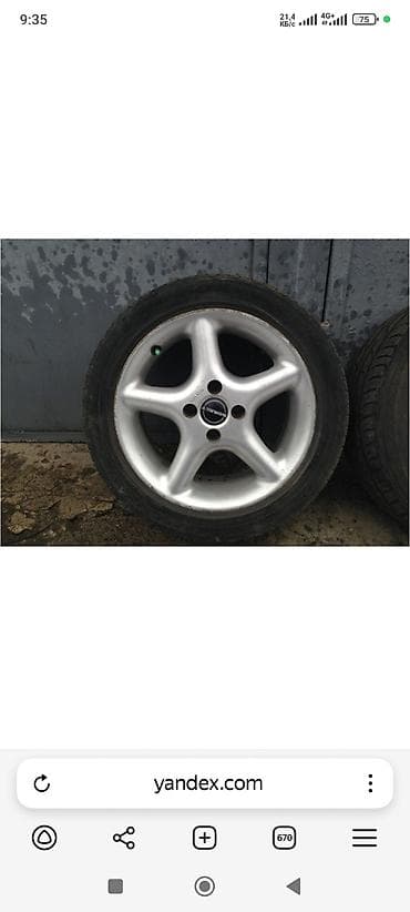 фит диска 15: Колеса в сборе 185 / 65 / R 15, Литые, отверстий - 5 — 1