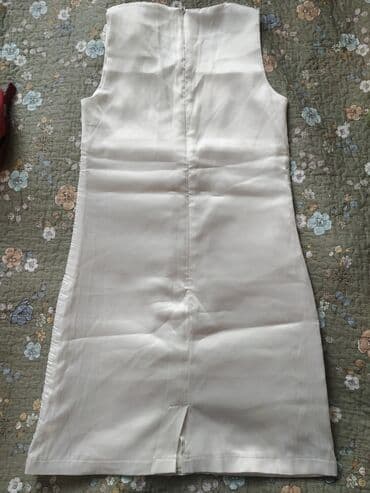 платье дордой: Детское платье, цвет - Белый, Б/у — 2