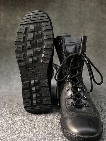 военные ботинки: Берцы/ботинки черные - Материал верха: натуральная кожа. - Подкладка — 3