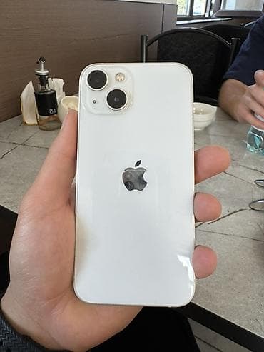 iphone s: IPhone 13, Б/у, Белый — 2