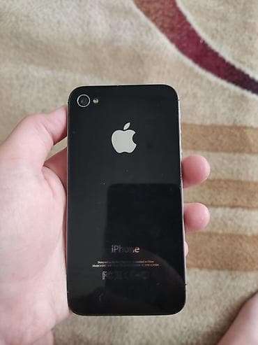 холодилник бу бишкек: IPhone 4, Колдонулган, < 16 ГБ, Кара, Бөлүп төлөө менен — 1