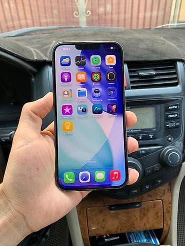a 11: IPhone 13 Pro Max, Б/у, 256 ГБ, Голубой, Защитное стекло, Чехол, 100 % — 9