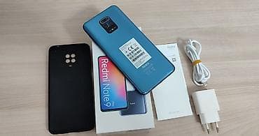 redmi note9c: Redmi, Redmi Note 9 Pro, Б/у, 128 ГБ, цвет - Синий, 2 SIM — 2