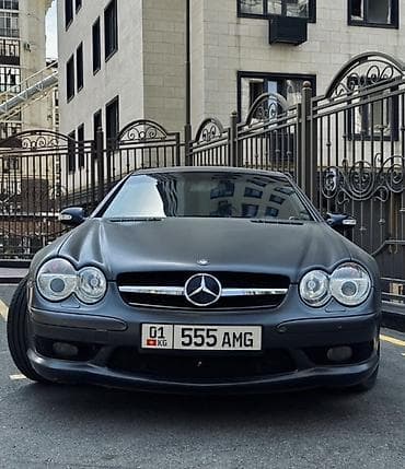 cls 55: Mercedes-Benz SL-Class AMG: 2002 г., 5.5 л, Автомат, Бензин, Кабриолет — 2