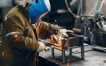 отрезной станок по металлу: Сварка — 1