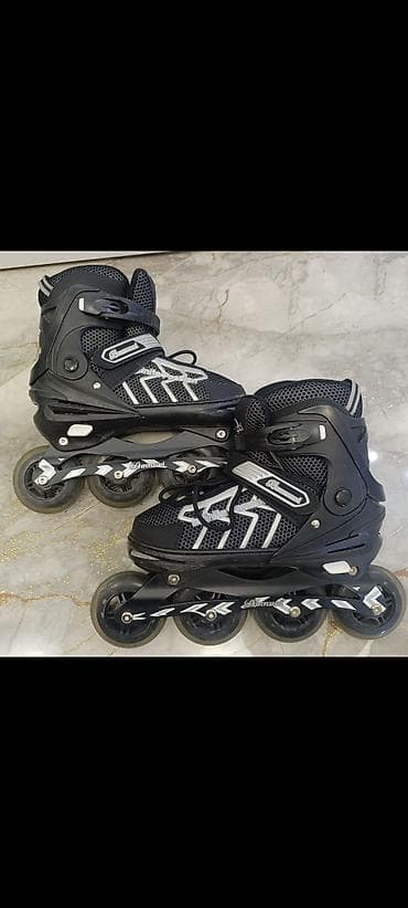 Спорт и отдых: Роликовые коньки Bonwel inline 39-40 размер - Тип: раздвижные — 1