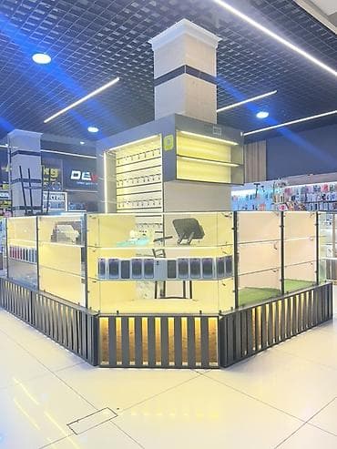 center: Сдается островок в ТЦ «Чинар» на 1-м этаже, в проходном ряду с высокой — 6