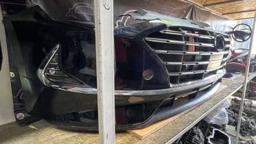 багаж соната: Бампер Передний Hyundai, Б/у, Оригинал — 2