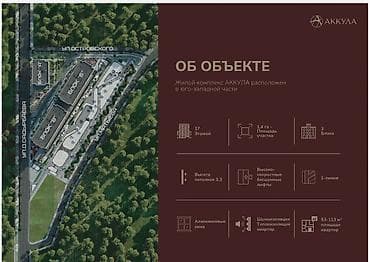 капстрой: 1 комната, 54 м², Элитка, Пишпек Элитка, 12 этаж, ПСО (под самоотделку) — 3