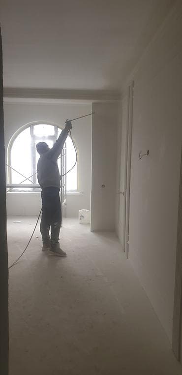 Другие стройуслуги: Услуги безвоздушной покраски квартир, фасадов и офисов — 2