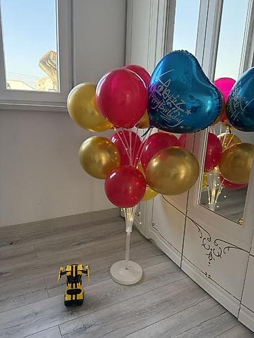 музыкальный шар: 🎈✨ Туулган күнгө жана майрамдарга даяр ЛЮКС шарлар композициясы! ✨🎈 — 1