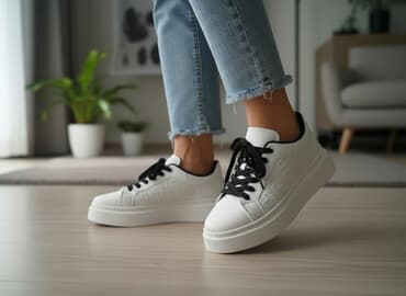 Состояние отличное, были надеты 2-3 раза после покупки. Белые женские