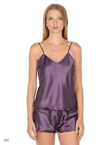 белая ночная сорочка: Шикарная, вызывающая двойка Ткань :Атлас.(прям очень приятная к — 7