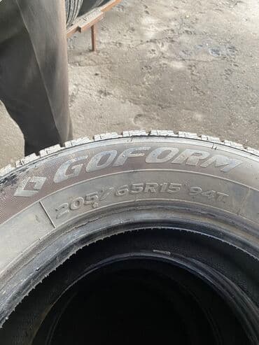 зимние шины купить в бишкеке: Шины 205 / 65 / R 15, Б/у, Goform — 1