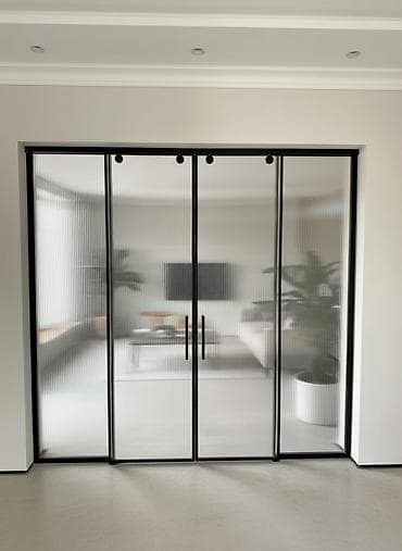 На заказ Лофт-перегородка, Монтаж