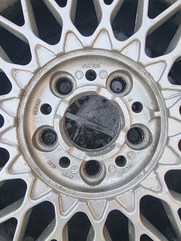 шына 16: Куйма Дисктер R 16 BBS, Комплект, тешиктери - 5, Колдонулган — 4