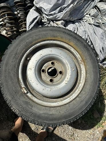 зимние шины р14: Колеса в сборе 175 / 70 / R 13, Зима, Запаска, Легковые, Железные, отверстий - 4 — 1