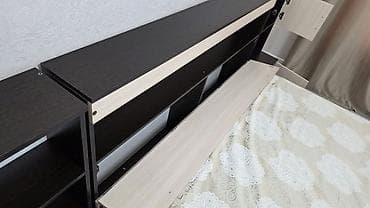 Эмерек гарнитурлары: Уктоочу бөлмө гарнитуру, Колдонулган, Эки ярустуу керебет, ДСП, Өзү алып кетүү — 9